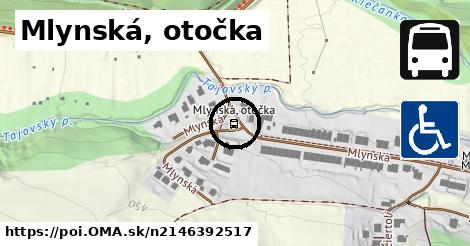 Mlynská, otočka