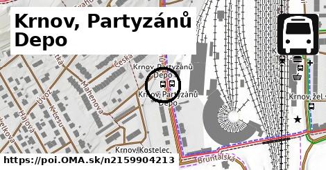 Krnov, Partyzánů Depo