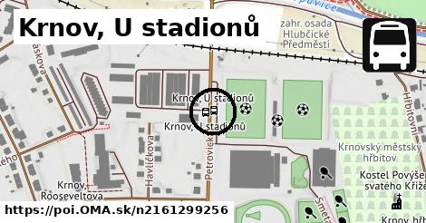 Krnov, U stadionů