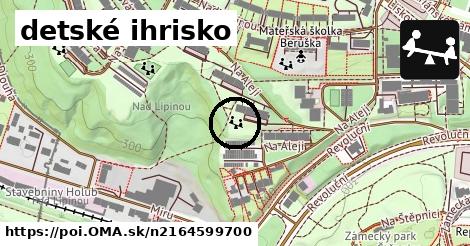 detské ihrisko