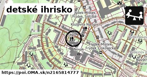 detské ihrisko