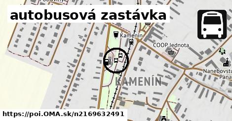 autobusová zastávka