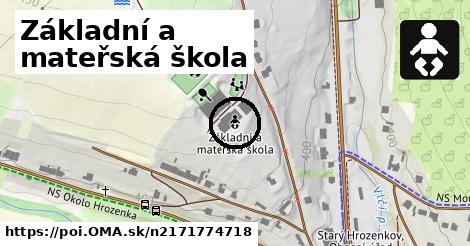 Základní a mateřská škola