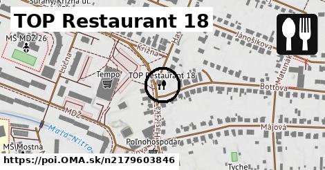 TOP Restaurant 18