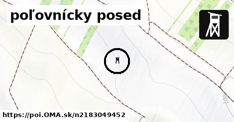 poľovnícky posed