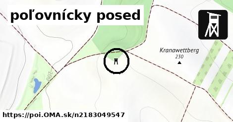 poľovnícky posed