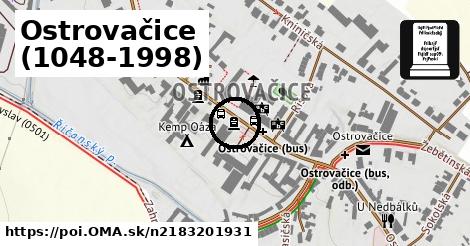 Ostrovačice (1048-1998)