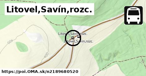 Litovel,Savín,rozc.