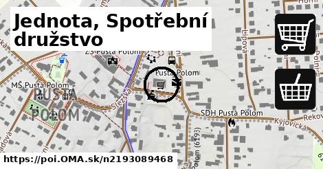 Jednota, Spotřební družstvo