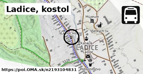 Ladice, kostol