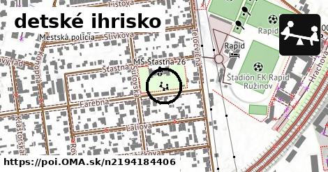 detské ihrisko