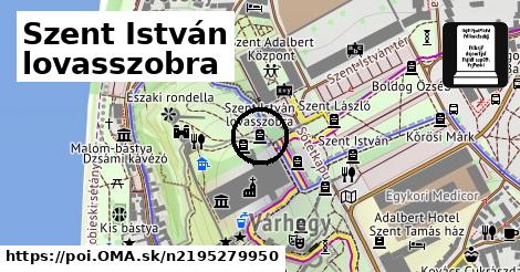 Szent István lovasszobra