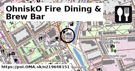 OhniskO Fire Dining & Brew Bar