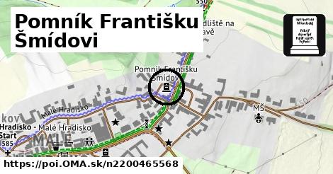 Pomník Františku Šmídovi