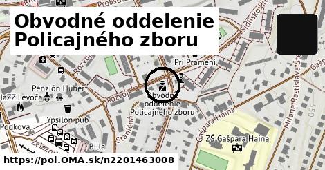 Obvodné oddelenie Policajného zboru