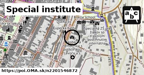 Special institute
