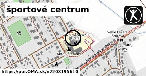 športové centrum