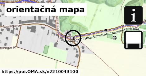 orientačná mapa