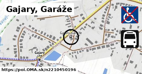 Gajary, Garáže