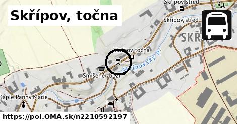 Skřípov, točna