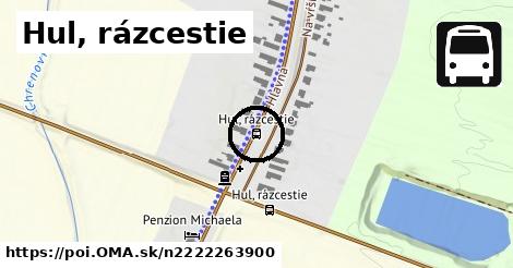 Hul, rázcestie