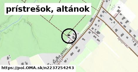 prístrešok, altánok