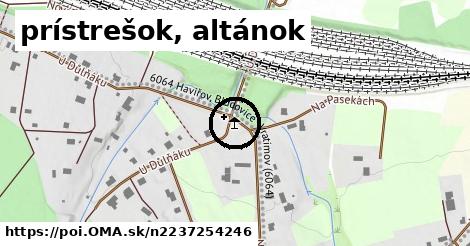 prístrešok, altánok