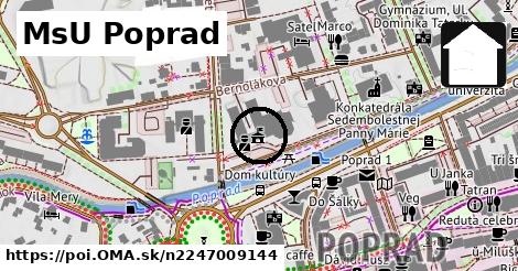 MsU Poprad