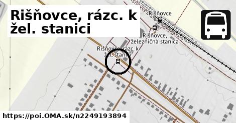 Rišňovce, rázc. k žel. stanici