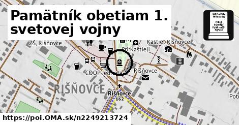 Pamätník obetiam 1. svetovej vojny