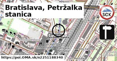 Bratislava, Petržalka stanica