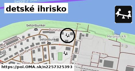 detské ihrisko