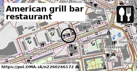American grill bar restaurant