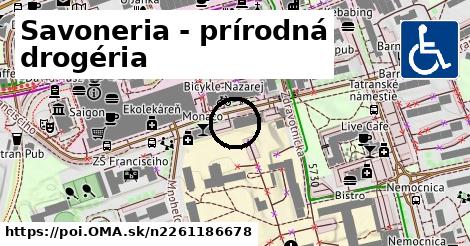 Savoneria - prírodná drogéria