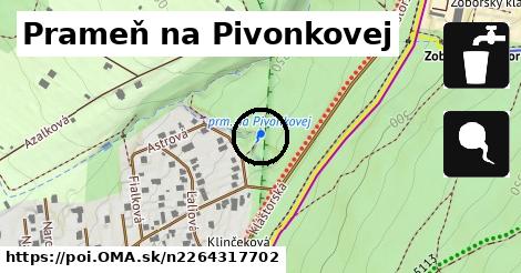 Prameň na Pivonkovej