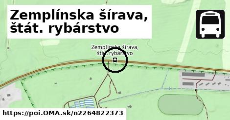 Zemplínska šírava, štát. rybárstvo