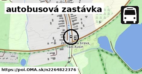 autobusová zastávka