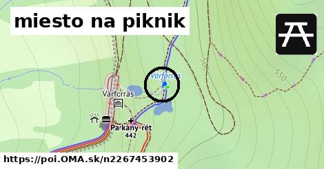 miesto na piknik