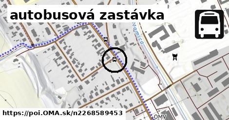 autobusová zastávka