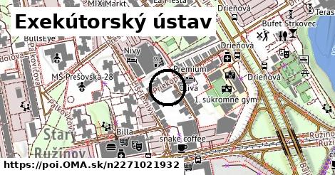 Exekútorský ústav