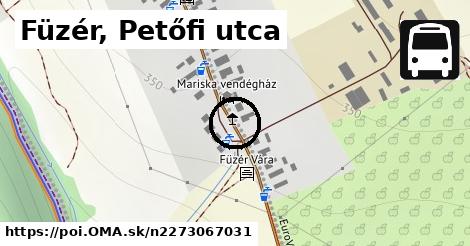 Füzér, Petőfi utca