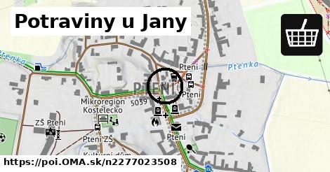 Potraviny u Jany