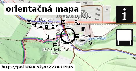 orientačná mapa