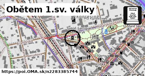 Obětem 1.sv. války