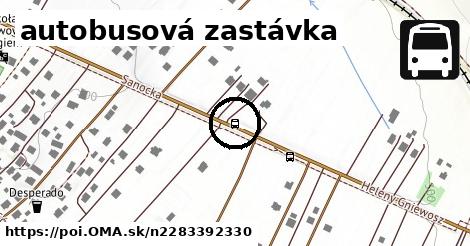 autobusová zastávka