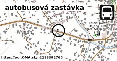 autobusová zastávka