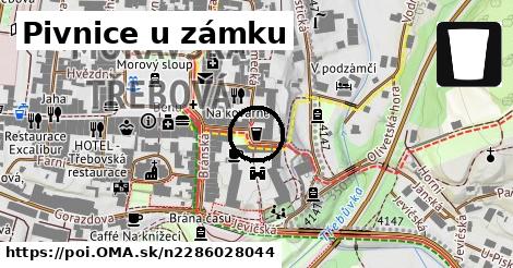 Pivnice u zámku