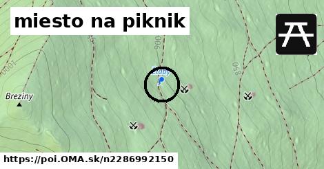 miesto na piknik