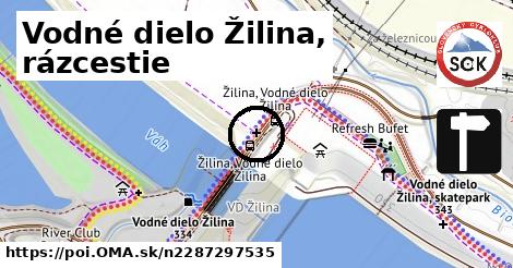 Vodné dielo Žilina, rázcestie