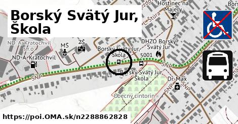 Borský Svätý Jur, Škola